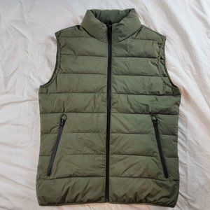 Abercrombie And Fitch Primaloft Lightweight Packable Puffer Vest Men Small Green